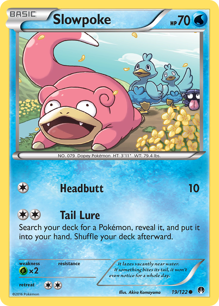 Slowpoke (19/122) [XY: BREAKpoint] | Mega City Incorporated