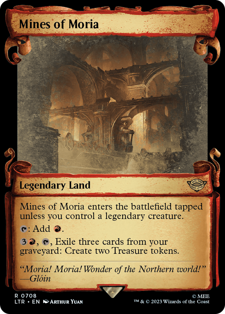 Mines of Moria [The Lord of the Rings: Tales of Middle-Earth Showcase Scrolls] | Mega City Incorporated