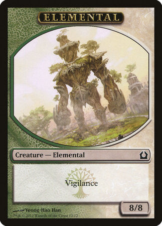 Elemental Token (Green/White) [Return to Ravnica Tokens] | Mega City Incorporated