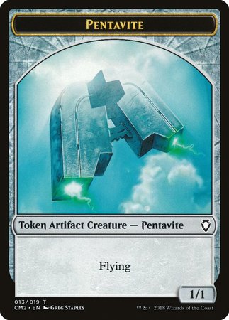 Pentavite Token [Commander Anthology Volume II Tokens] | Mega City Incorporated