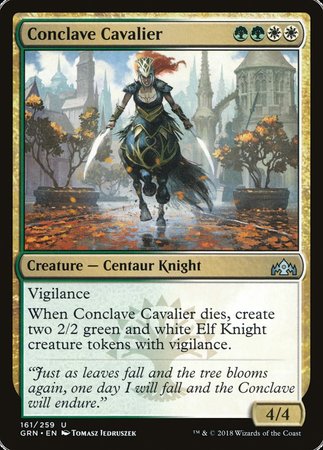 Conclave Cavalier [Guilds of Ravnica] | Mega City Incorporated