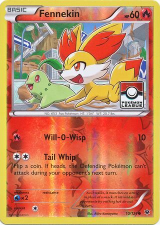 Fennekin (10/124) (League Promo) [XY: Fates Collide] | Mega City Incorporated