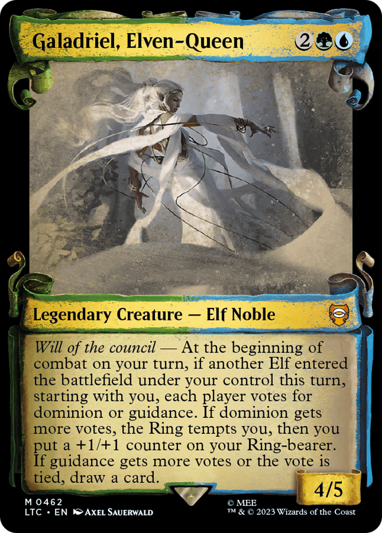 Galadriel, Elven-Queen [The Lord of the Rings: Tales of Middle-Earth Commander Showcase Scrolls] | Mega City Incorporated