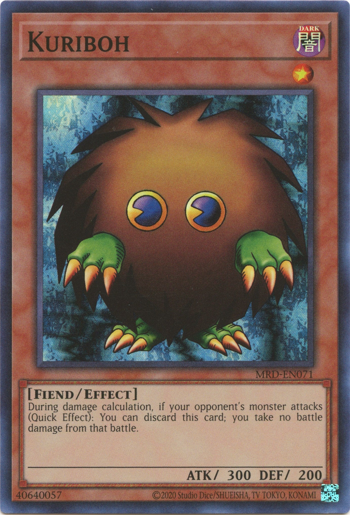 Kuriboh (25th Anniversary) [MRD-EN071] Super Rare | Mega City Incorporated