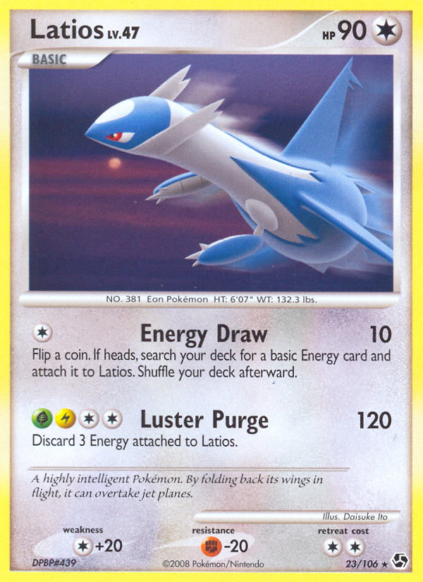 Latios (23/106) [Diamond & Pearl: Great Encounters] | Mega City Incorporated