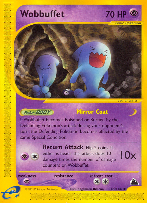 Wobbuffet (45/144) [Skyridge] | Mega City Incorporated