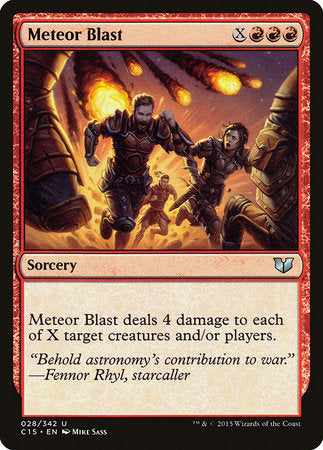 Meteor Blast [Commander 2015] | Mega City Incorporated