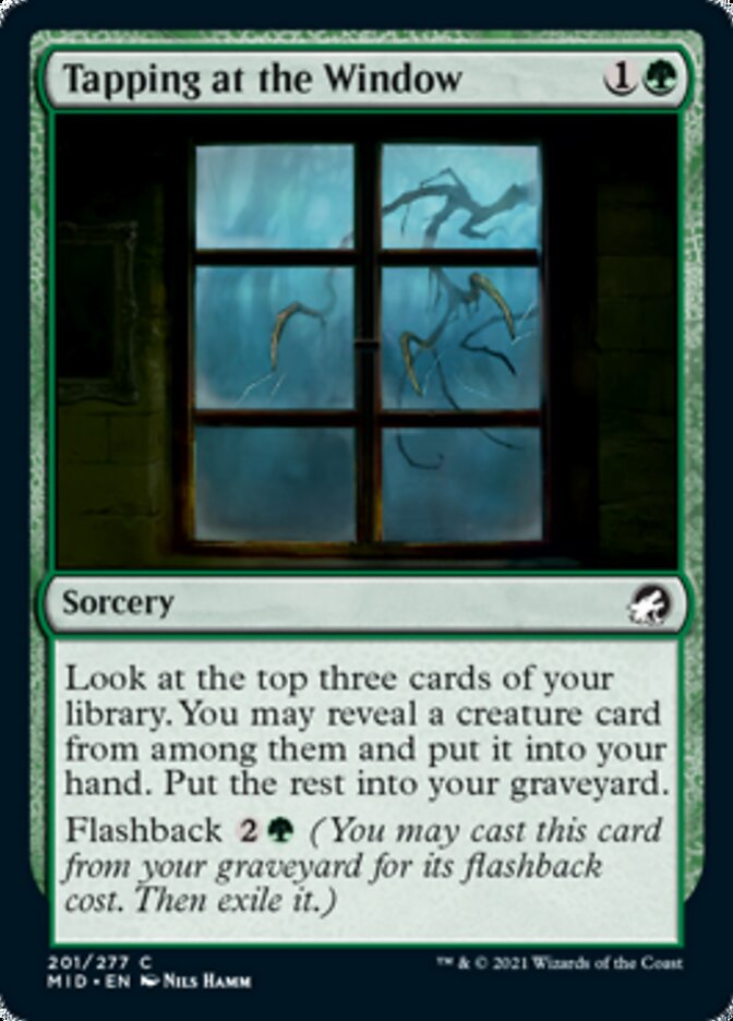 Tapping at the Window [Innistrad: Midnight Hunt] | Mega City Incorporated