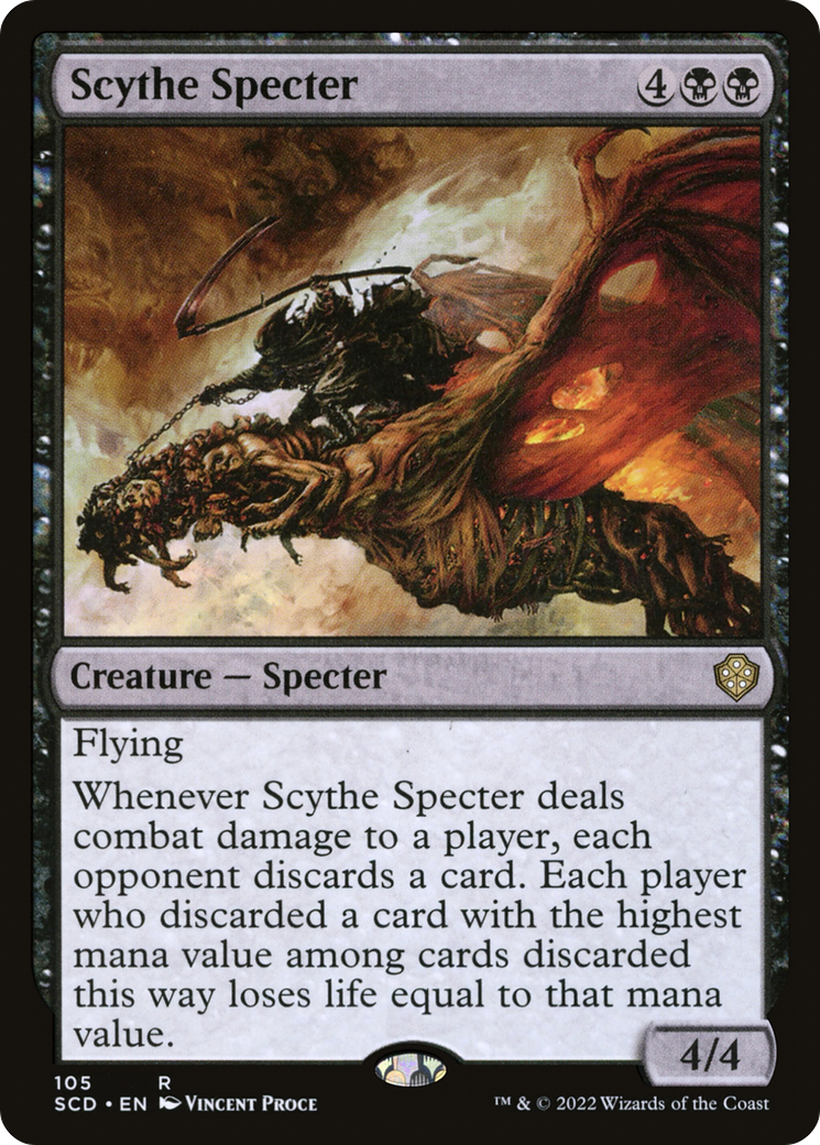 Scythe Specter [Starter Commander Decks] | Mega City Incorporated