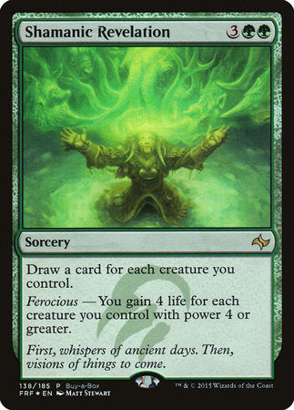 Shamanic Revelation [Fate Reforged Promos] | Mega City Incorporated