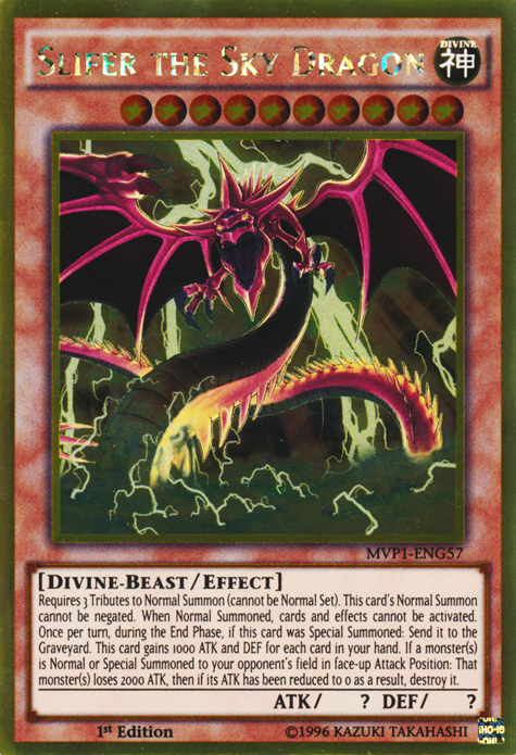 Slifer the Sky Dragon [MVP1-ENG57] Gold Rare | Mega City Incorporated