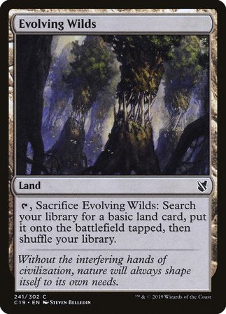 Evolving Wilds [Commander 2019] | Mega City Incorporated