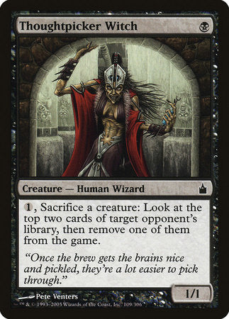 Thoughtpicker Witch [Ravnica: City of Guilds] | Mega City Incorporated