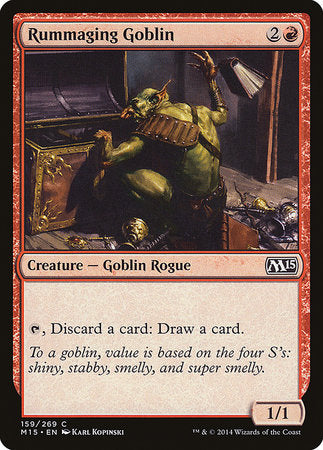 Rummaging Goblin [Magic 2015] | Mega City Incorporated