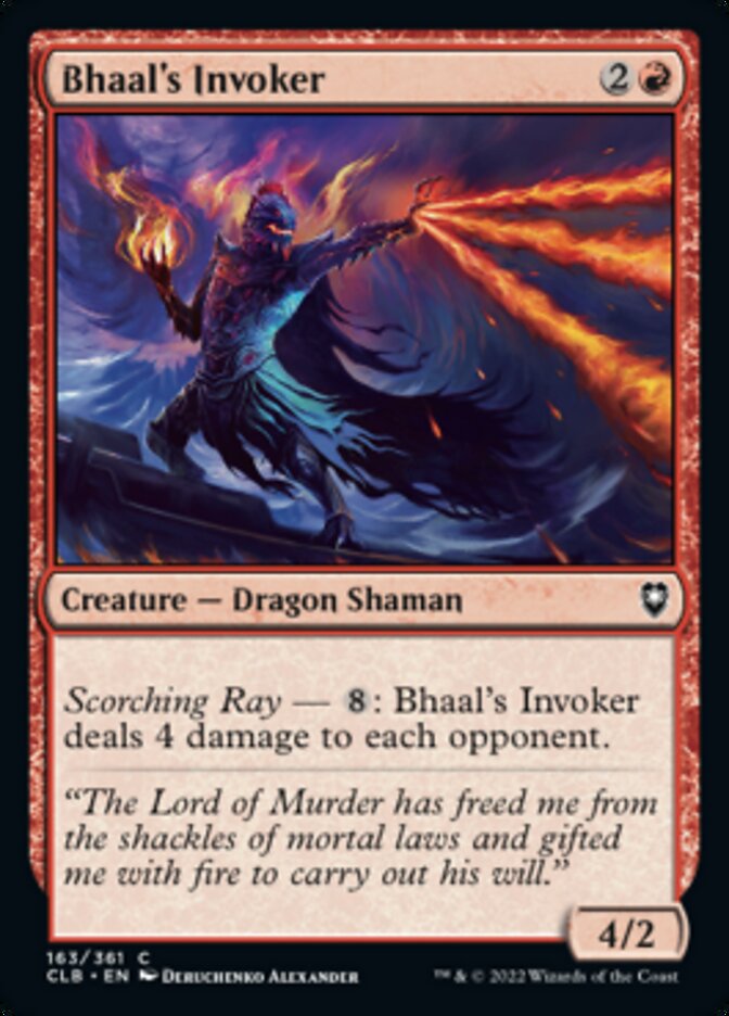 Bhaal's Invoker [Commander Legends: Battle for Baldur's Gate] | Mega City Incorporated