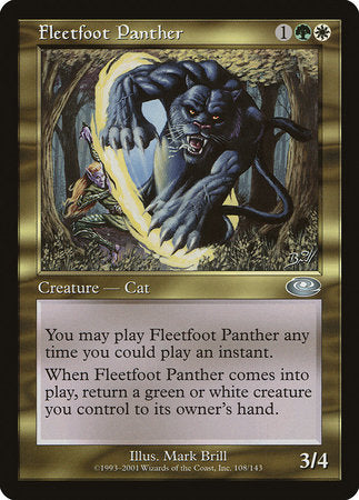 Fleetfoot Panther [Planeshift] | Mega City Incorporated