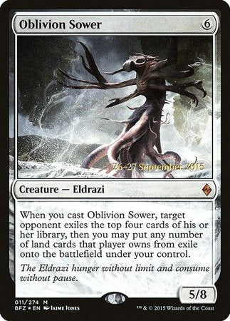 Oblivion Sower [Battle for Zendikar Promos] | Mega City Incorporated