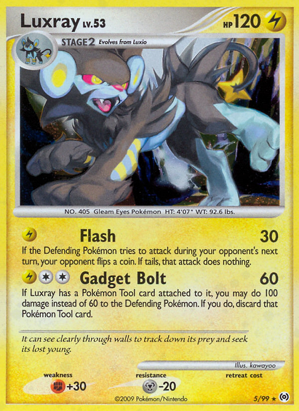 Luxray (5/99) [Platinum: Arceus] | Mega City Incorporated