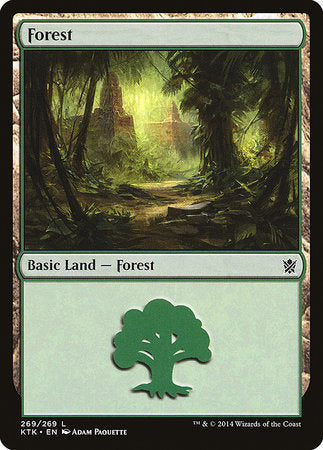Forest (269) [Khans of Tarkir] | Mega City Incorporated