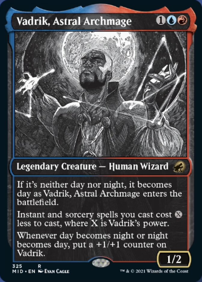 Vadrik, Astral Archmage (Showcase Eternal Night) [Innistrad: Midnight Hunt] | Mega City Incorporated