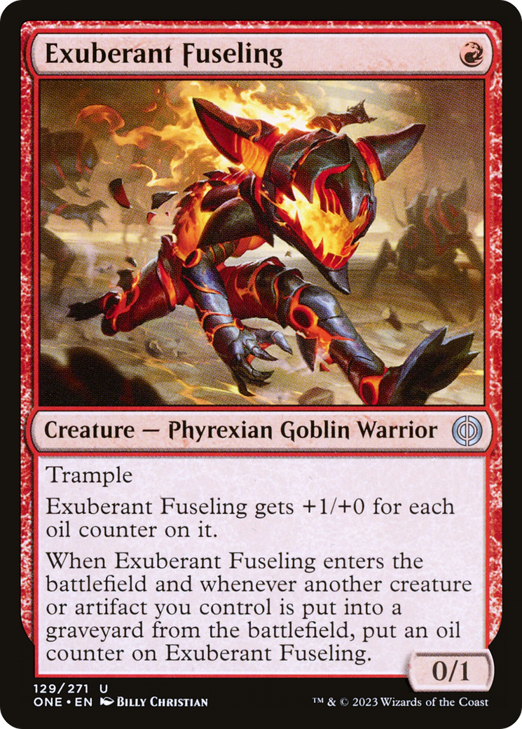 Exuberant Fuseling [Phyrexia: All Will Be One] | Mega City Incorporated