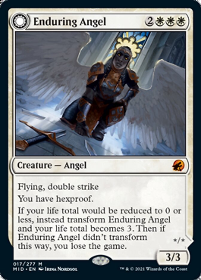 Enduring Angel // Angelic Enforcer [Innistrad: Midnight Hunt] | Mega City Incorporated