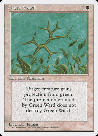 Green Ward [Fourth Edition] | Mega City Incorporated