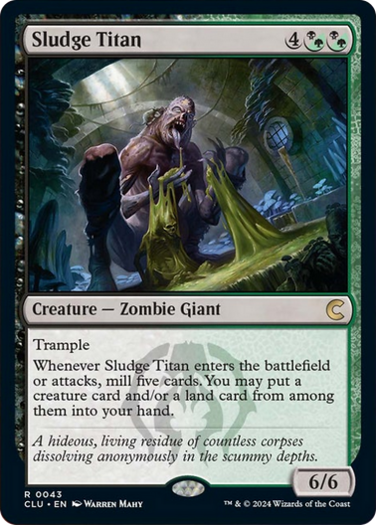 Sludge Titan [Ravnica: Clue Edition] | Mega City Incorporated