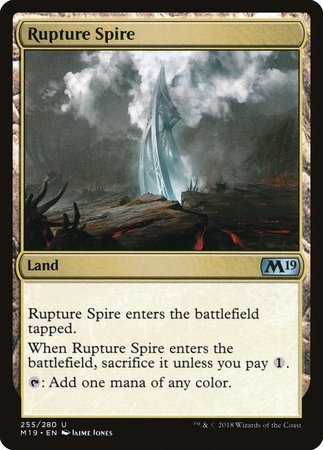 Rupture Spire [Core Set 2019] | Mega City Incorporated