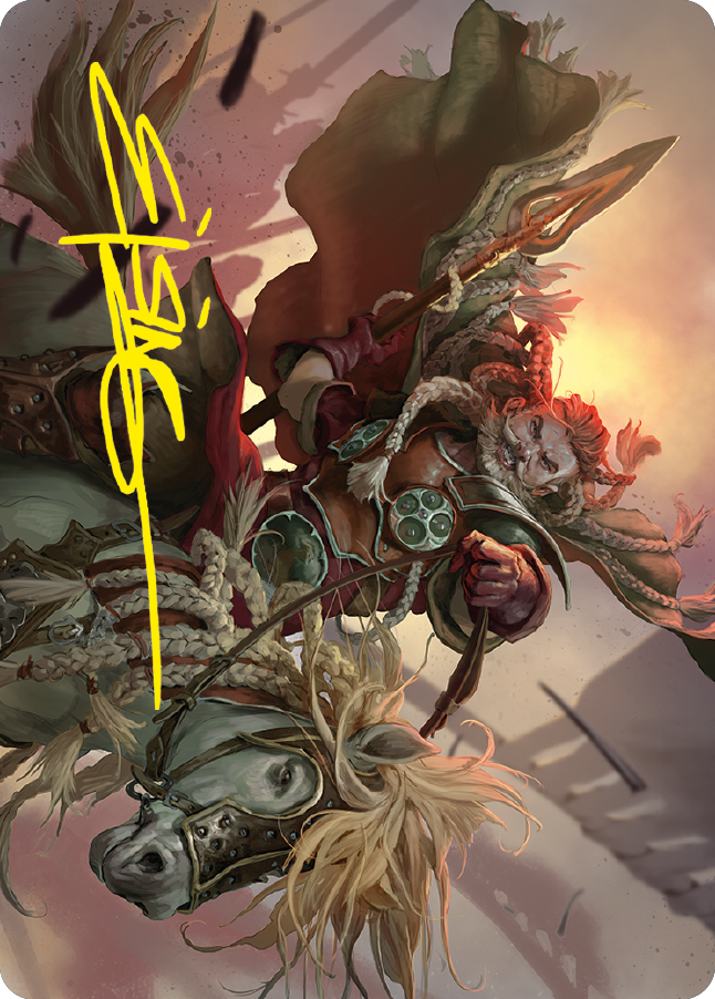 Eomer of the Riddermark Art Card (Gold-Stamped Signature) [The Lord of the Rings: Tales of Middle-earth Art Series] | Mega City Incorporated