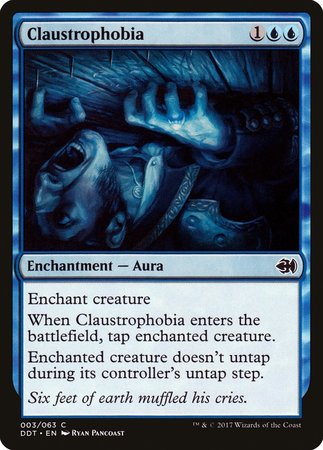 Claustrophobia [Duel Decks: Merfolk vs. Goblins] | Mega City Incorporated