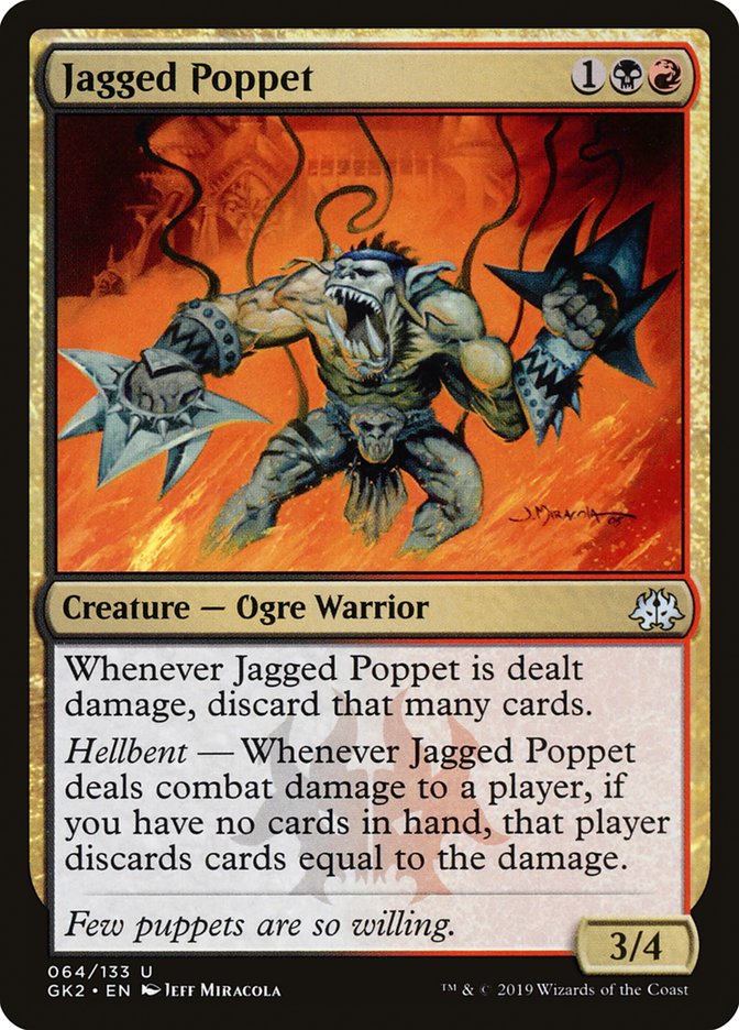 Jagged Poppet [Ravnica Allegiance Guild Kit] | Mega City Incorporated