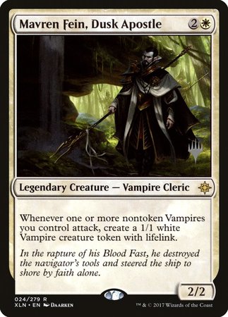 Mavren Fein, Dusk Apostle [Ixalan Promos] | Mega City Incorporated