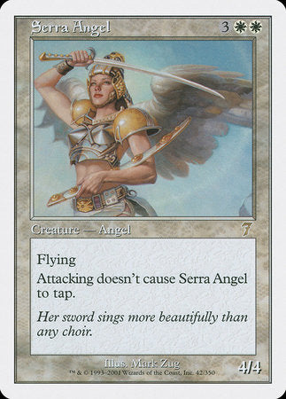 Serra Angel [Seventh Edition] | Mega City Incorporated