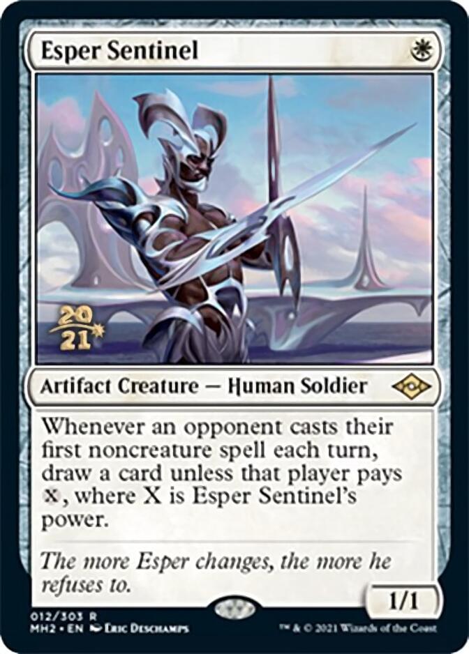 Esper Sentinel [Modern Horizons 2 Prerelease Promos] | Mega City Incorporated