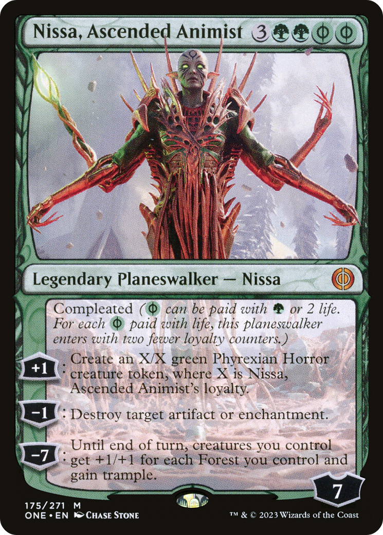 Nissa, Ascended Animist [Phyrexia: All Will Be One] | Mega City Incorporated