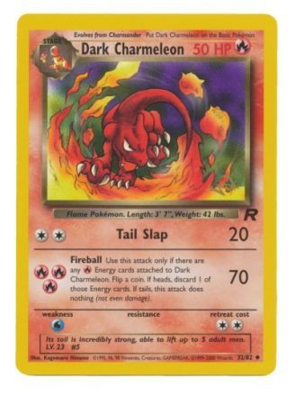 Dark Charmeleon (32/82) (W Stamped Promo) [Team Rocket Unlimited] | Mega City Incorporated