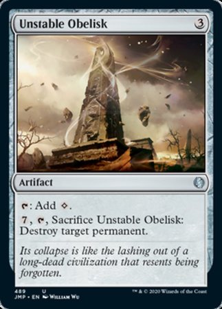 Unstable Obelisk [Jumpstart] | Mega City Incorporated