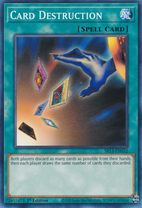 Card Destruction [SR13-EN032] Common | Mega City Incorporated