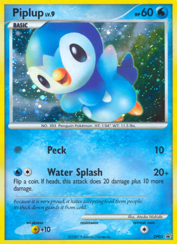 Piplup (DP03) [Diamond & Pearl: Black Star Promos] | Mega City Incorporated