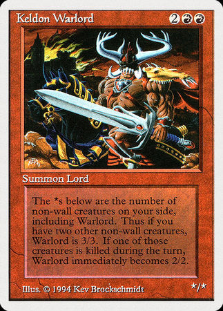 Keldon Warlord [Summer Magic / Edgar] | Mega City Incorporated