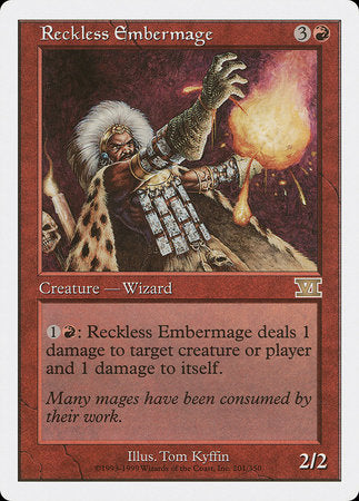 Reckless Embermage [Classic Sixth Edition] | Mega City Incorporated