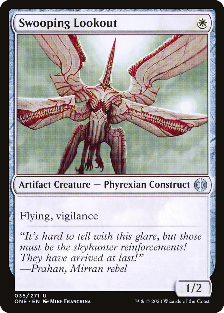 Swooping Lookout [Phyrexia: All Will Be One] | Mega City Incorporated