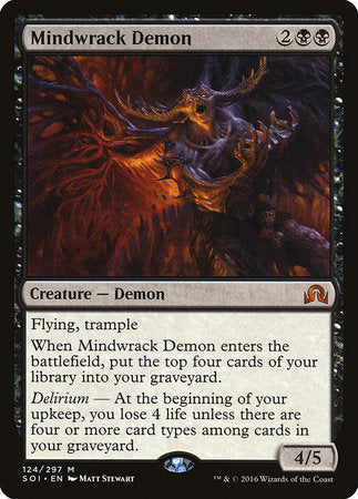 Mindwrack Demon [Shadows over Innistrad] | Mega City Incorporated