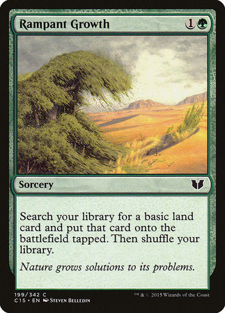 Rampant Growth [Commander 2015] | Mega City Incorporated