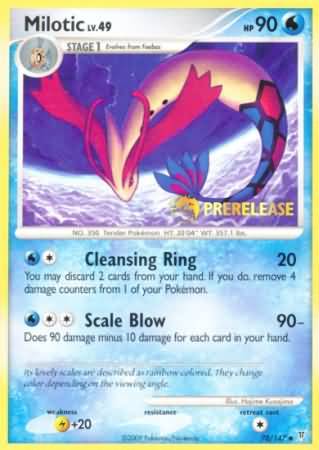 Milotic (70/147) (Prerelease Promo) [Nintendo: Black Star Promos] | Mega City Incorporated