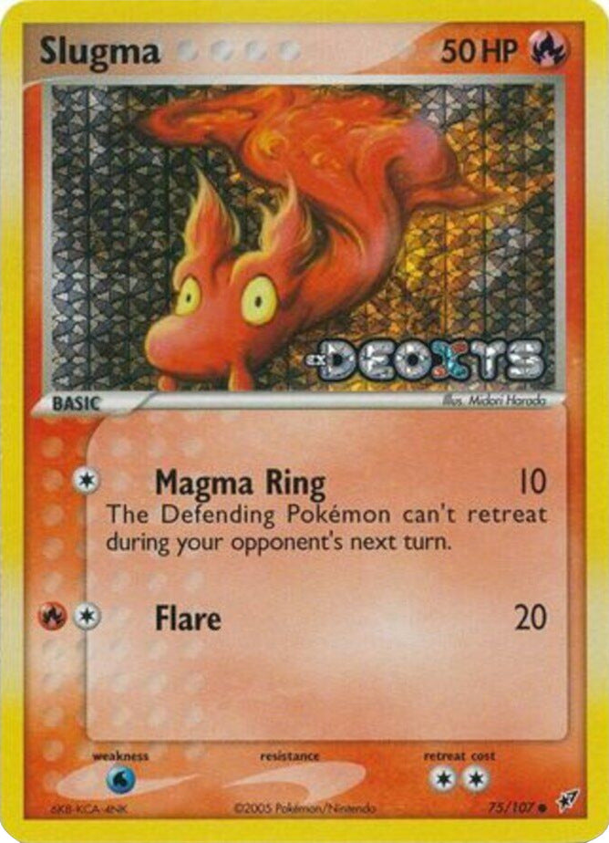 Slugma (75/107) (Stamped) [EX: Deoxys] | Mega City Incorporated