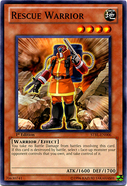 Rescue Warrior [STBL-EN006] Common | Mega City Incorporated