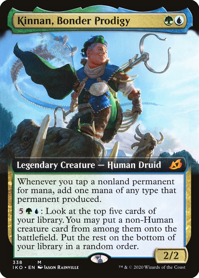 Kinnan, Bonder Prodigy (Extended Art) [Ikoria: Lair of Behemoths] | Mega City Incorporated