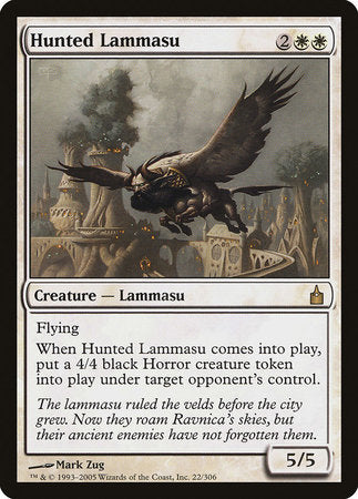 Hunted Lammasu [Ravnica: City of Guilds] | Mega City Incorporated